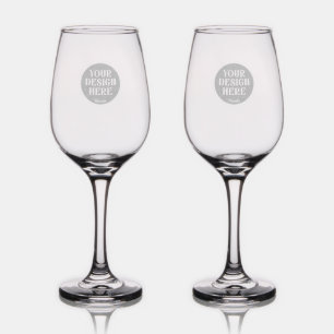 Personalized, Elegant, Classic, Wedding Gifts Wine Glass
