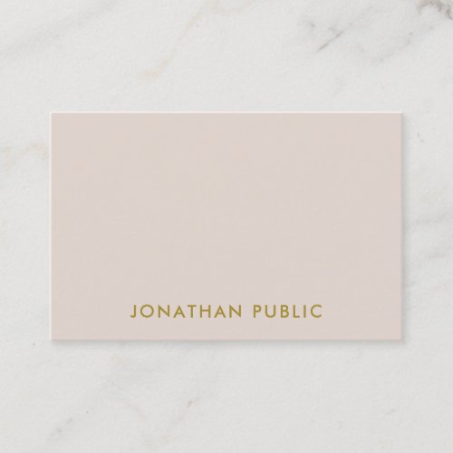 Personalized Elegant Colors Professional Template Business Card