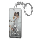 Personalized Elegant Couple Initials Love Heart