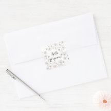 Personalized/ Elegant Floral Pattern