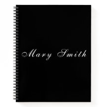 Personalized Elegant Handwritten Name Spiral