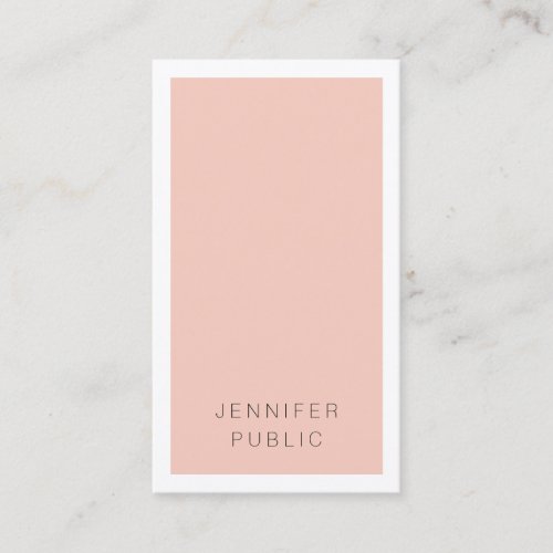 Personalized Elegant Minimalist Modern Simple Business Card