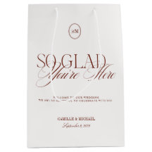 Personalized Elegant Modern Wedding Welcome