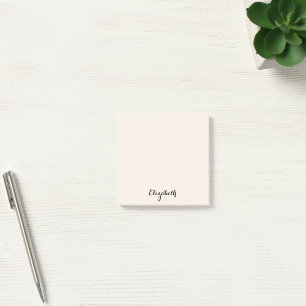 Personalized Elegant Name Home Office Business Post-it Notes