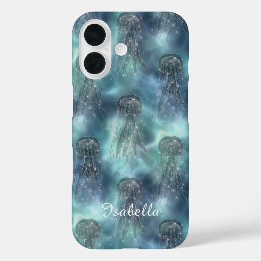 Personalized Elegant Nautical Sparkle Blue Ocean