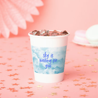 Personalized Elegant Paper Cups for Parties
