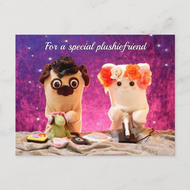 Personalized Elegant Professional Photo Modern Postcard (Front)