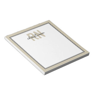 Personalized Elegant RN Registered Nurse Notepad