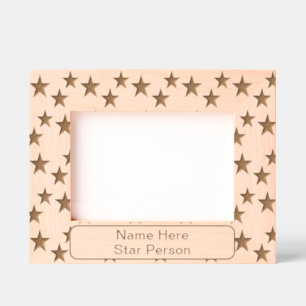 Personalized Elegant Stars Engraved Frames