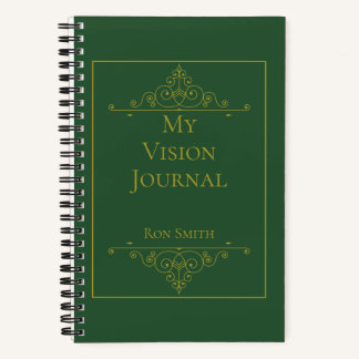 Personalized Elegant Vision Journal