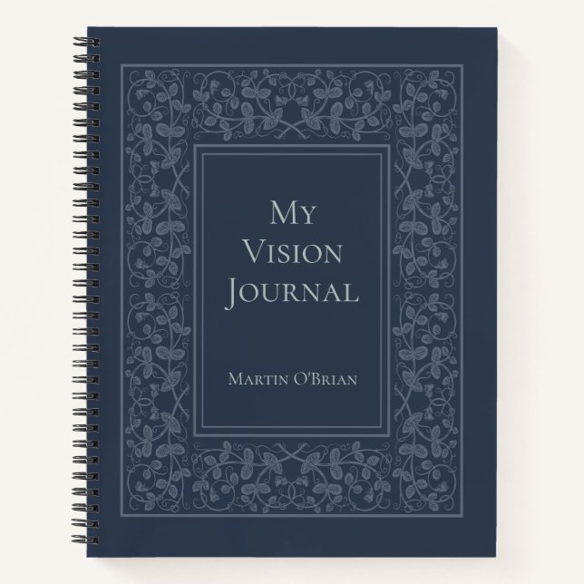 Personalized Elegant Vision Journal (Front)