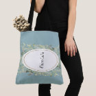 Personalized Elegant Watercolor Greenery Foliage