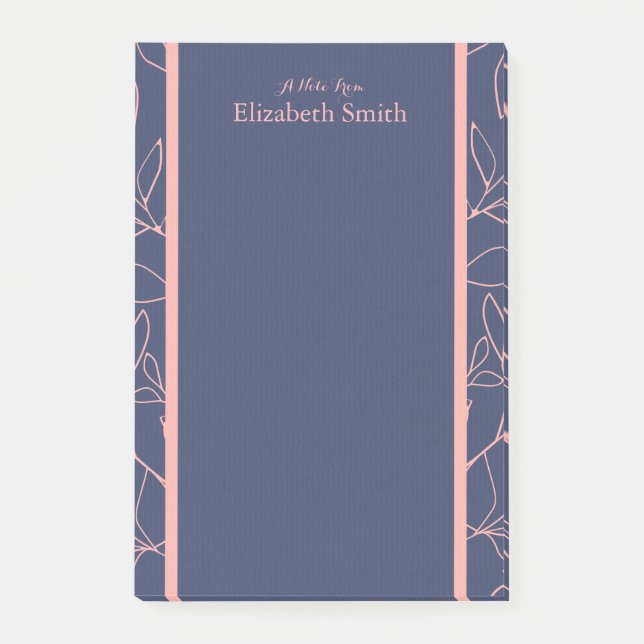 Personalized Elegant Watercolor Notes (Front)