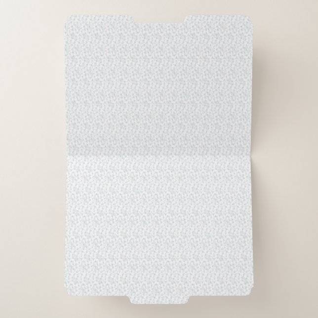 Personalized Elegant Wedding File Folder Set (Inside Center)