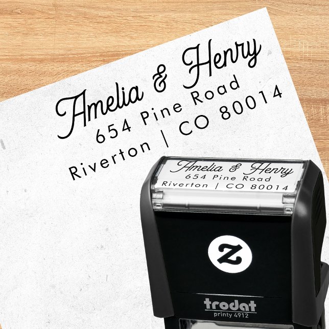 Personalized Elegant Wedding Mailing Stamp (Creator Uploaded)