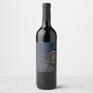 Personalized Elegant Wine Label