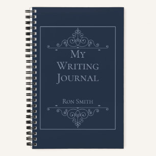 Personalized Elegant Writing Journal for Authors