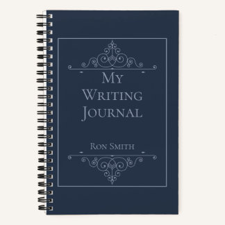 Personalized Elegant Writing Journal for Authors