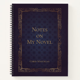 Personalized Elegant Writing Notebook for Authors