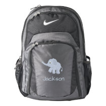 Personalized Elephant Custom Name Backpack Personalized Elephant Custom Name Backpack