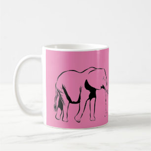 Personalized Elephant Mug