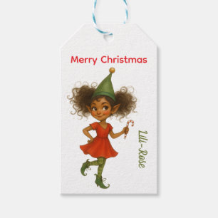 Personalized Elf Gift Tags   North Pole Christmas 