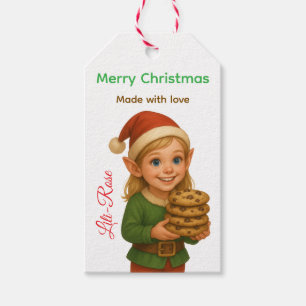 Personalized Elf Gift Tags North Pole Christmas