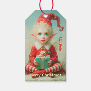 Personalized Elf Gift Tags North Pole Christmas