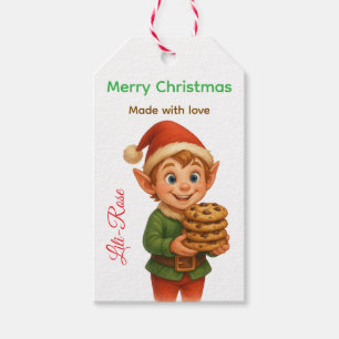 Personalized Elf Gift Tags North Pole Christmas