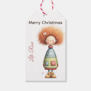 Personalized Elf Gift Tags   North Pole Christmas 