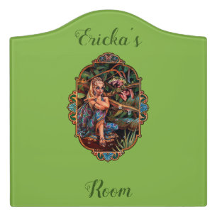 Personalized Elf Princess Door Sign