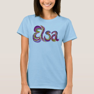 Personalized Elsa T-shirt