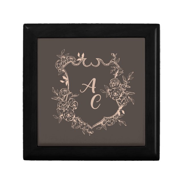 Personalized Emblem Crest Gift Box (Front)