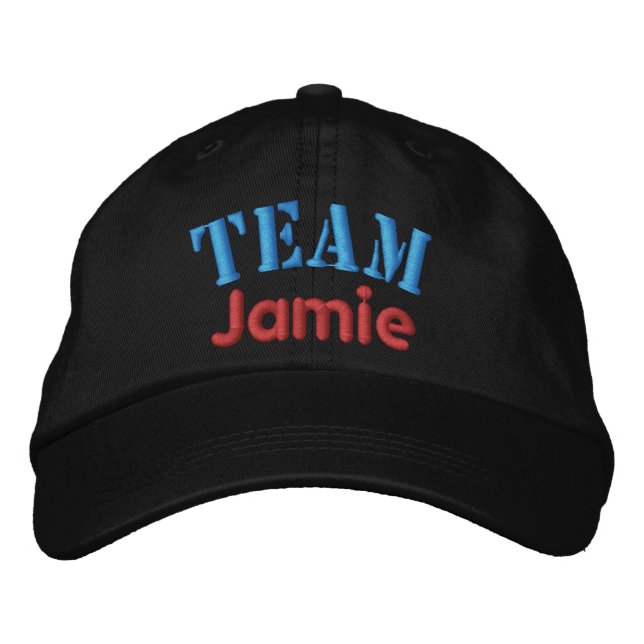 Personalized Embroidered Baseball Cap (Front)