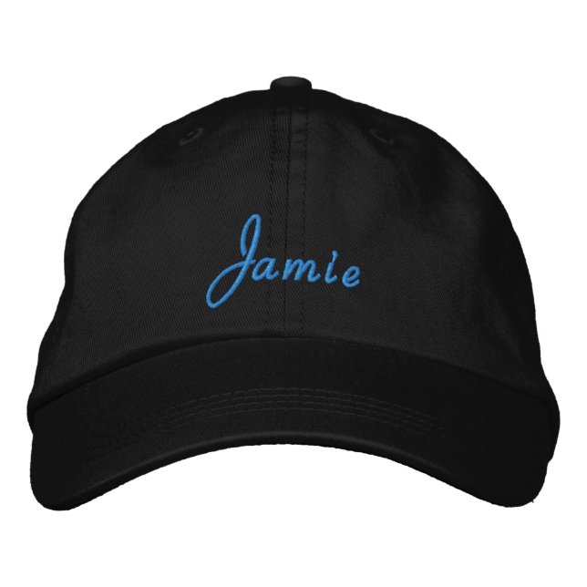 Personalized Embroidered Baseball Cap (Front)