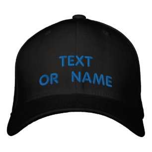 Personalized Embroidered Baseball Hats Template