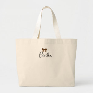 Personalized Embroidered Corduroy Tote Bag Custo