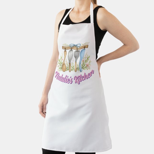 Personalized Embroidered Custom Cooking Gift Apron (Insitu)