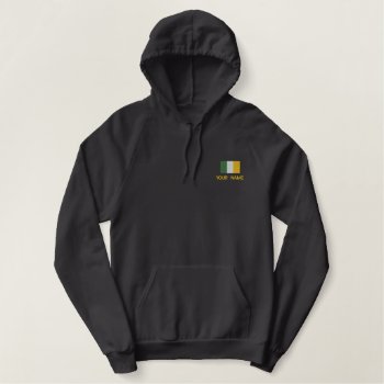 Personalized Embroidered Irish Flag Sweatshirt by St_Patricks_Day_Gift at Zazzle