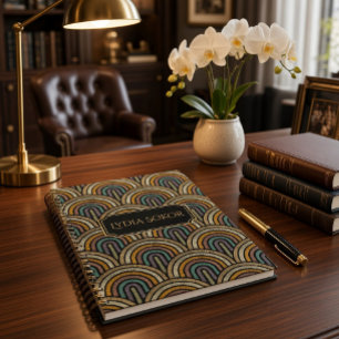 Personalized Embroidered-Style Notebook