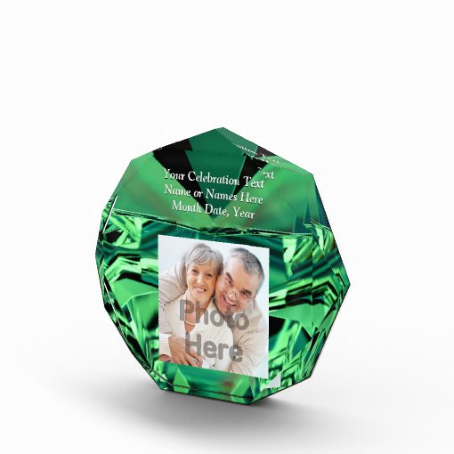 Emerald Anniversary Gifts
 Personalized Emerald Anniversary Gift Ideas