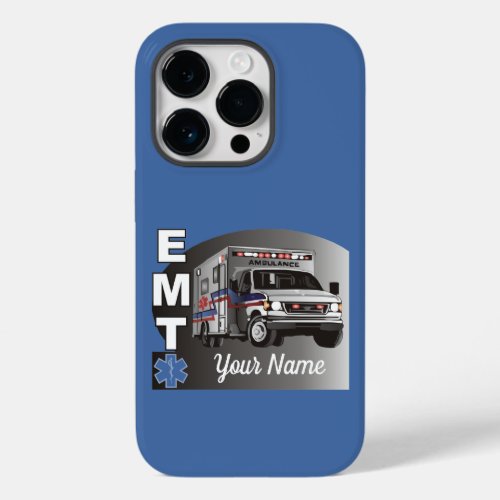 Personalized Emergency Medical Technician EMT Case_Mate iPhone 14 Pro Case