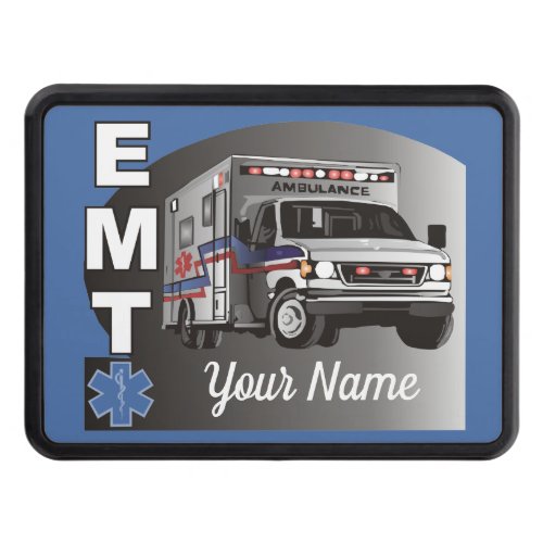 Personalized Emergency Medical Technician EMT Hitch Cover