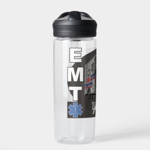 Personalized Emergency Medical Technician EMT Water Bottle