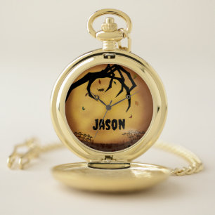 Personalized Emo Pocket Watch