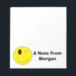 Personalized Emoji Notepad<br><div class="desc">Personalized Emoji Notepad makes a great gift or stocking stuffer!</div>