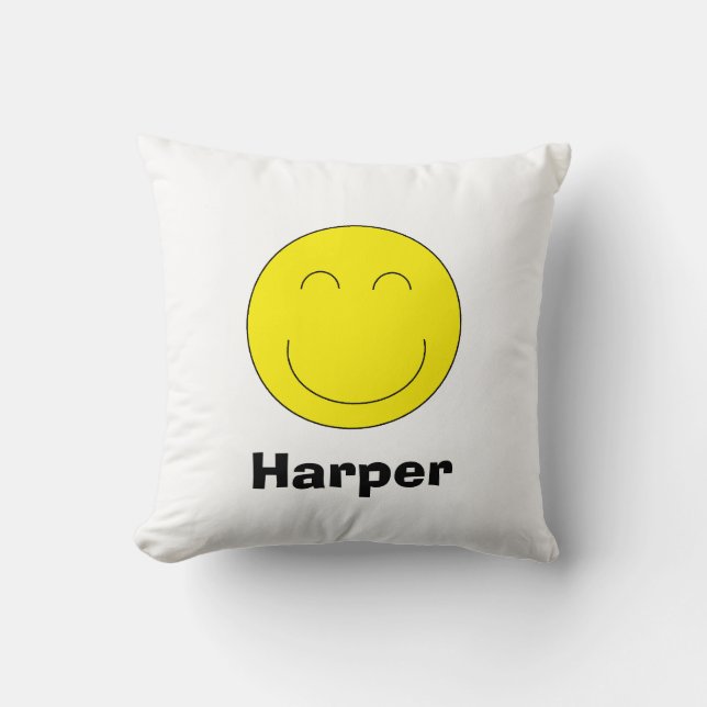 Personalized Emoji Pillow (Front)