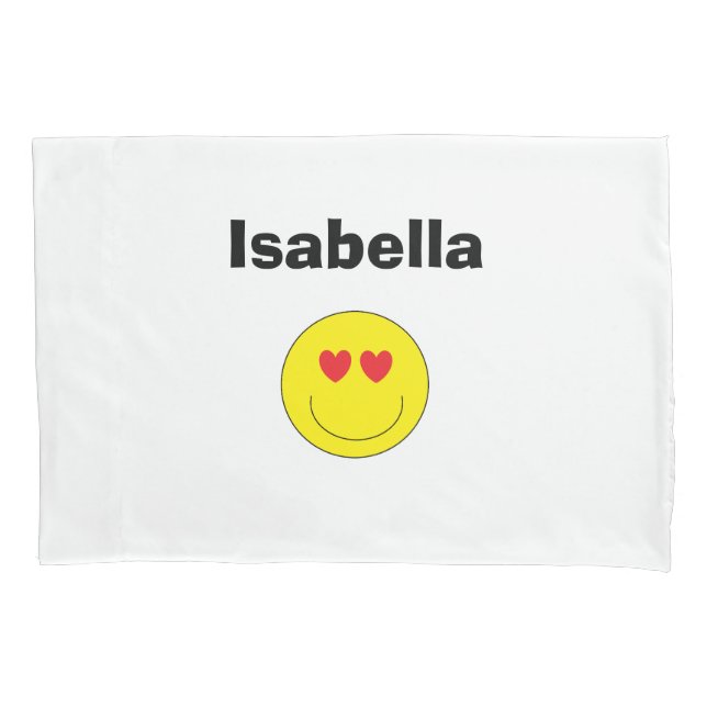 Personalized Emoji Pillowcase (Front)
