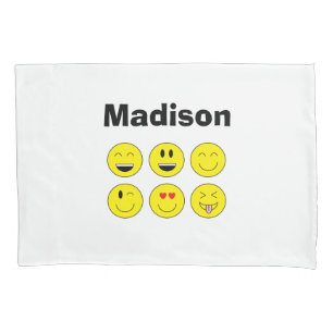 Personalized Emojis Pillowcase