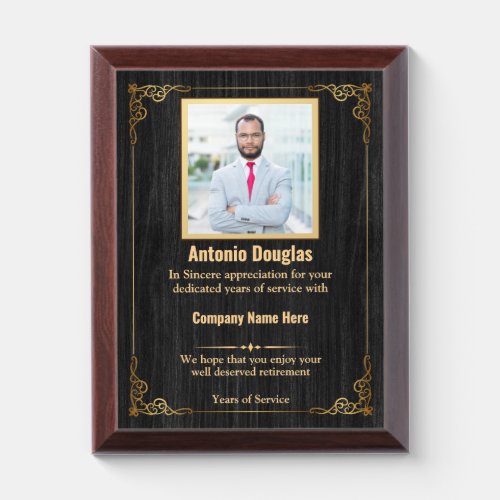 Personalized Employee Appreciation & custom photo